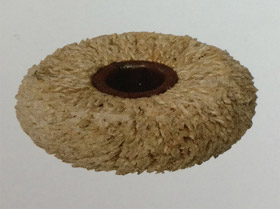 Mini Corded Sisal Brush-Round